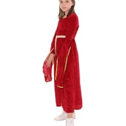 HPO Child's Renaissance Medieval Princess Costume | Berry Cosplay Costume Kids