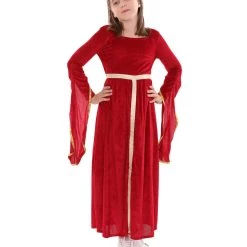 HPO Child's Renaissance Medieval Princess Costume | Berry Cosplay Costume Kids