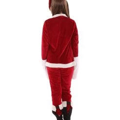 HPO Kids Child's Classic Santa Claus Costume | Multi Xmas Costume