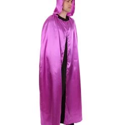 HPO Adult Men's Hooded Cape Costume | Multiple Color Options Halloween Costume