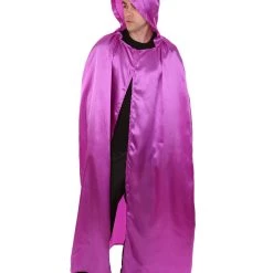 HPO Adult Men's Hooded Cape Costume | Multiple Color Options Halloween Costume