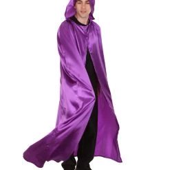 HPO Adult Men's Hooded Cape Costume | Multiple Color Options Halloween Costume