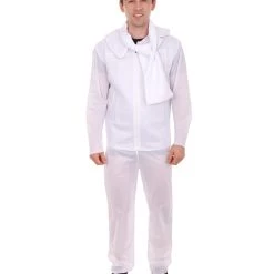 HPO Adult Men's Scut Movie Costume | White Halloween Costume