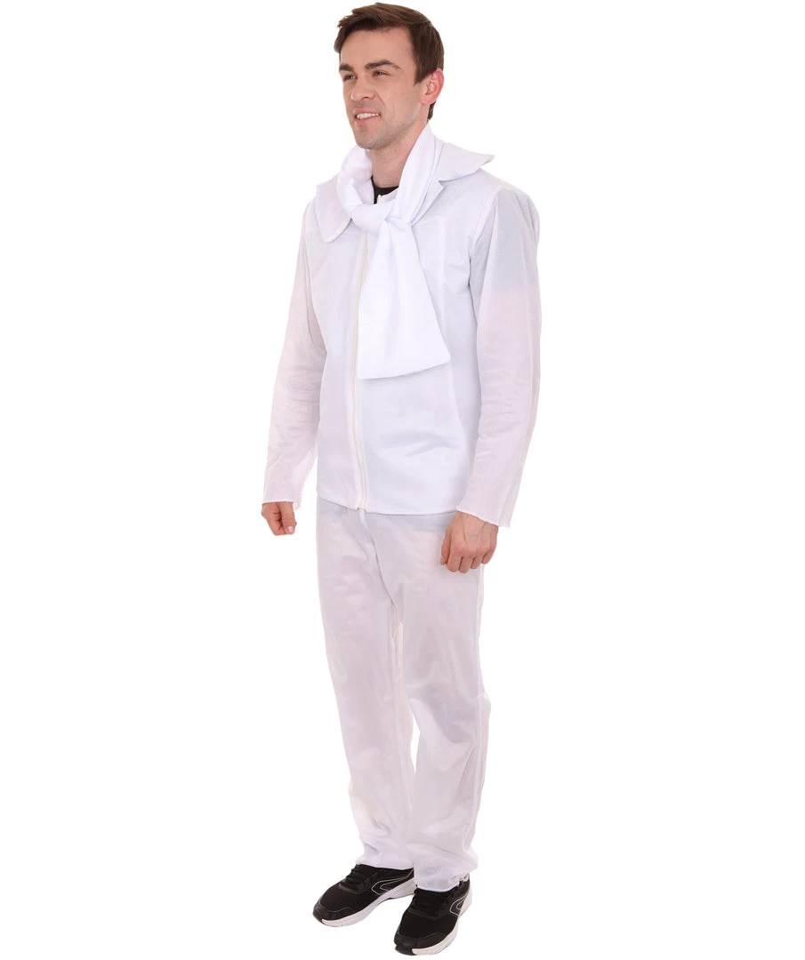 HPO Adult Men's Scut Movie Costume | White Halloween Costume 3 HPO Adult Men's Scut Movie Costume | White Halloween Costume