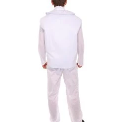HPO Adult Men's Scut Movie Costume | White Halloween Costume 13 HPO Adult Men's Scut Movie Costume | White Halloween Costume