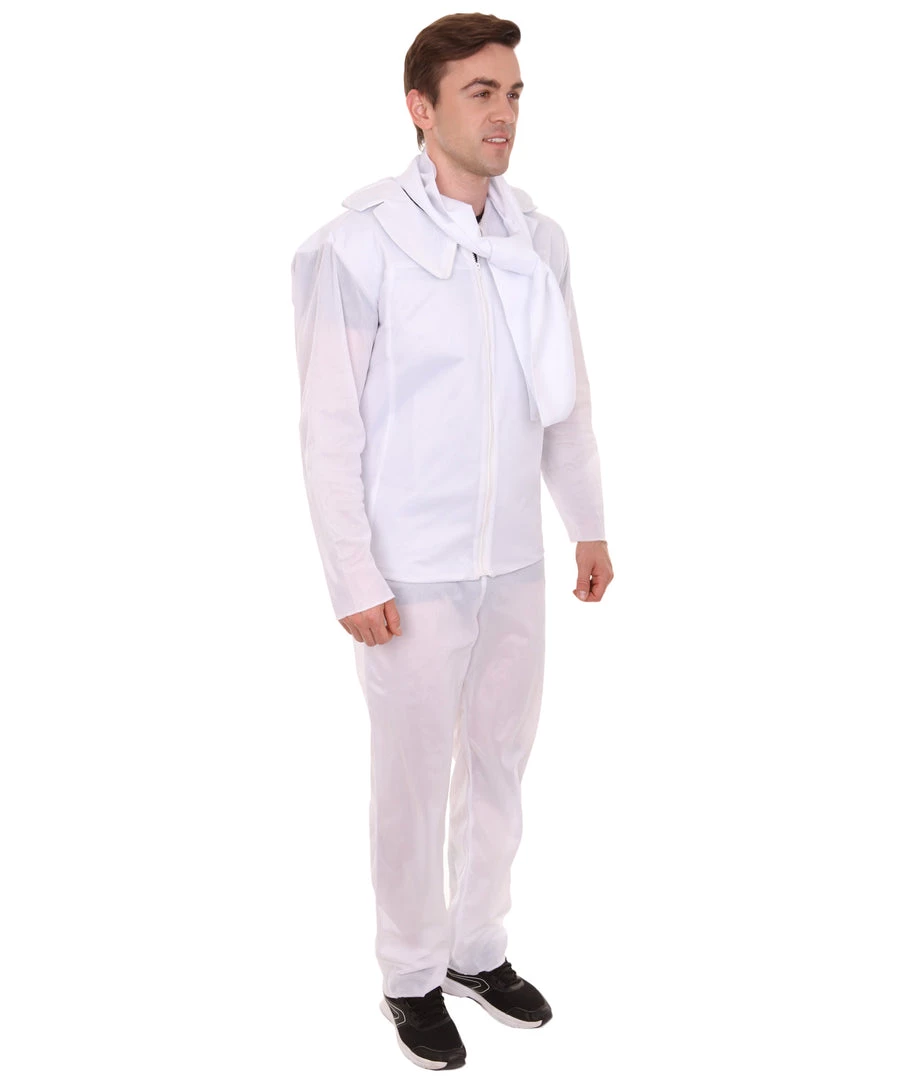 HPO Adult Men's Scut Movie Costume | White Halloween Costume 7 HPO Adult Men's Scut Movie Costume | White Halloween Costume