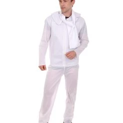 HPO Adult Men's Scut Movie Costume | White Halloween Costume