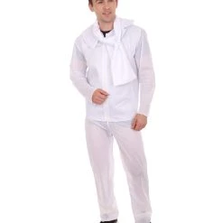 HPO Adult Men's Scut Movie Costume | White Halloween Costume 16 HPO Adult Men's Scut Movie Costume | White Halloween Costume