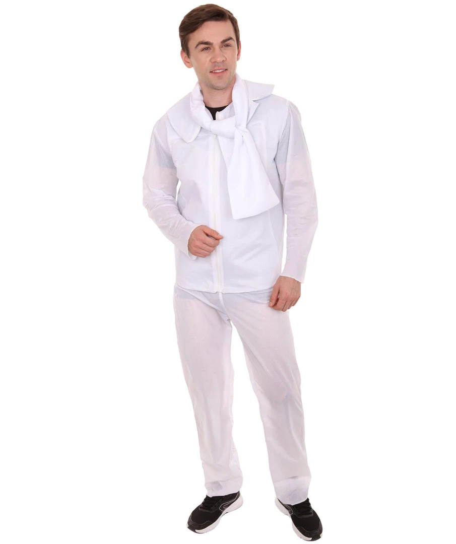 HPO Adult Men's Scut Movie Costume | White Halloween Costume 8 HPO Adult Men's Scut Movie Costume | White Halloween Costume