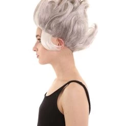 BC Under The Sea | Women's Grey Color Straight Spiked Trendy Under The Sea Wig 13 BC Under The Sea | Women's Grey Color Straight Spiked Trendy Under The Sea Wig