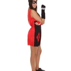 HPO Adult Women's Diamonds Poker Dress Costume| Black And Red Cosplay Costume 13 HPO Adult Women's Diamonds Poker Dress Costume| Black And Red Cosplay Costume