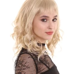 BC Calm Pop Star | Women's Blonde Color Wavy Shoulder Length Trendy Calm Pop Star Wig