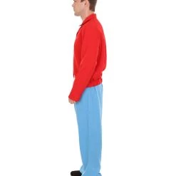 HPO Adult Men's Fry Costume | Red & Blue Cosplay Costume 11 HPO Adult Men's Fry Costume | Red & Blue Cosplay Costume