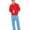 HPO Adult Men's Fry Costume | Red & Blue Cosplay Costume