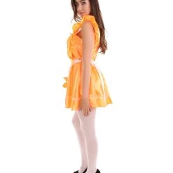 HPO Adult Women's Naught French Maid Uniform Costume | Orange Cosplay Costume 11 HPO Adult Women's Naught French Maid Uniform Costume | Orange Cosplay Costume