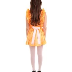 HPO Adult Women's Naught French Maid Uniform Costume | Orange Cosplay Costume 12 HPO Adult Women's Naught French Maid Uniform Costume | Orange Cosplay Costume