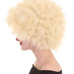 BC Clown Collection | Women's Blonde Color Curly Afro Clown Wig 10 BC Clown Collection | Women's Blonde Color Curly Afro Clown Wig