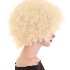 BC Clown Collection | Women's Blonde Color Curly Afro Clown Wig 12 BC Clown Collection | Women's Blonde Color Curly Afro Clown Wig