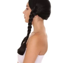 HPO Women's Family Ponytail Black Wig| Premium Breathable Capless Cap 11 HPO Women's Family Ponytail Black Wig| Premium Breathable Capless Cap