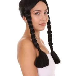 HPO Women's Family Ponytail Black Wig| Premium Breathable Capless Cap 14 HPO Women's Family Ponytail Black Wig| Premium Breathable Capless Cap