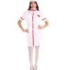 HPO Adult Women's Nurse Costume | White & Red Cosplay Costume