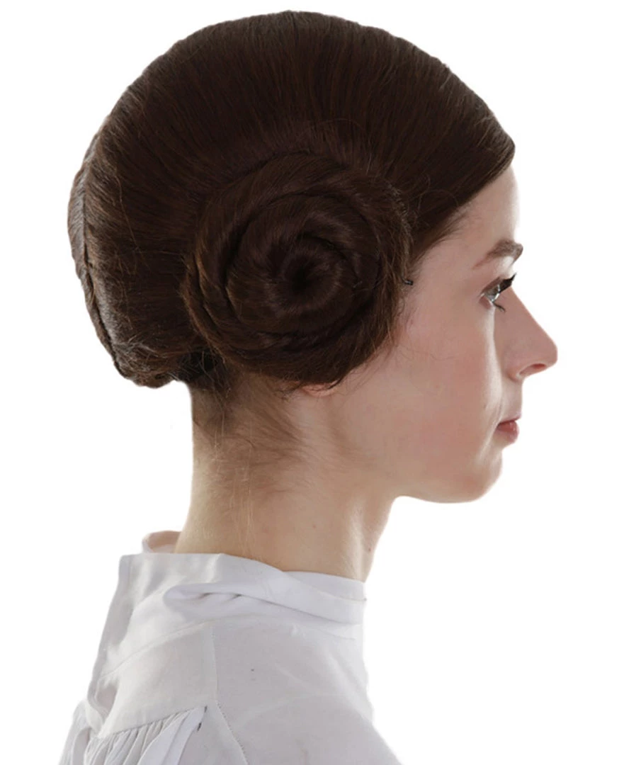 BC Space Princess | Women's Brown Color Trendy Space Buns Wig 5 BC Space Princess | Women's Brown Color Trendy Space Buns Wig