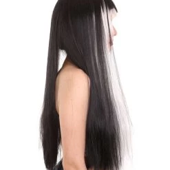 HPO Two-Toned Gothic Vampire Mens Wig | Sexy Cosplay Party Halloween Wig | Premium Breathable Capless Cap Women's