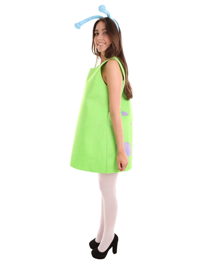 HPO Adult Women's Aliens Costume | Green Cosplay Costume 3 HPO Adult Women's Aliens Costume | Green Cosplay Costume