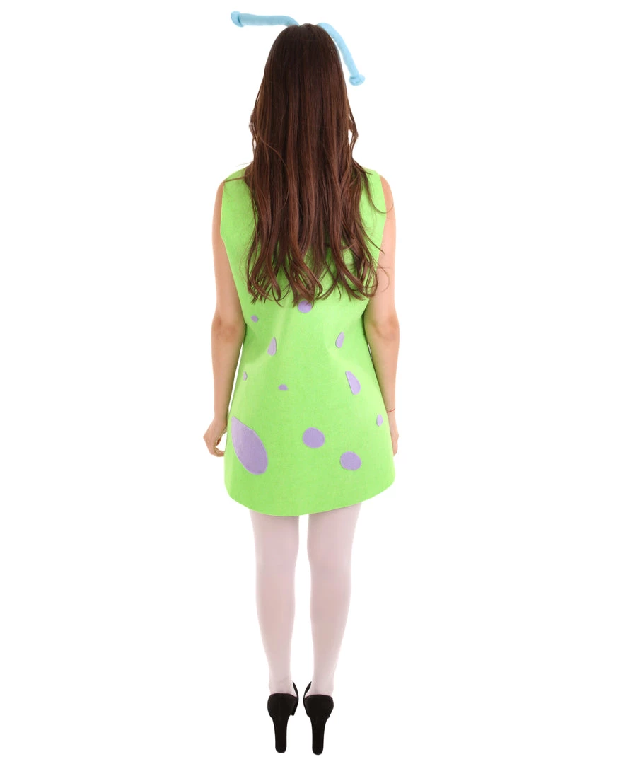 HPO Adult Women's Aliens Costume | Green Cosplay Costume 4 HPO Adult Women's Aliens Costume | Green Cosplay Costume