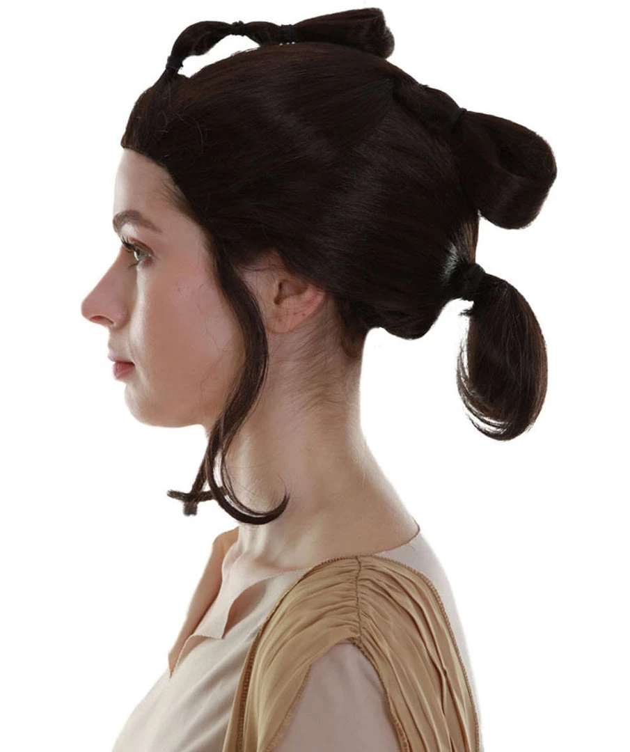 BC Rising Hero | Women's Brown Color Straight Shoulder Length Trendy Rising Hero Wig 3 BC Rising Hero | Women's Brown Color Straight Shoulder Length Trendy Rising Hero Wig