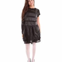 HPO Adult Women's Scissor Man Costume | Black Cosplay Costume