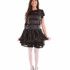 HPO Adult Women's Scissor Man Costume | Black Cosplay Costume