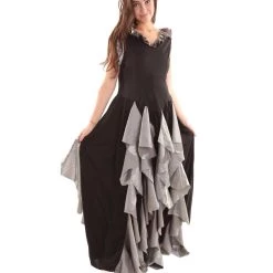 HPO Adult Women's Zombie Costume | Silver & Black Cosplay Costume 12 HPO Adult Women's Zombie Costume | Silver & Black Cosplay Costume