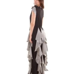 HPO Adult Women's Zombie Costume | Silver & Black Cosplay Costume 9 HPO Adult Women's Zombie Costume | Silver & Black Cosplay Costume