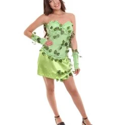 HPO Adult Women's Beauty Costume | Green Halloween Costume