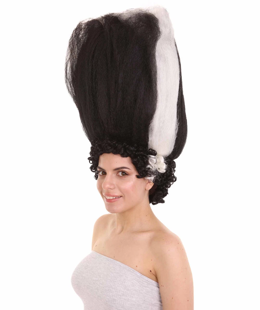 HPO Womens Horror Bride Wig | Multiple Color TV/Movie Wigs Women's 10 HPO Womens Horror Bride Wig | Multiple Color TV/Movie Wigs Women's