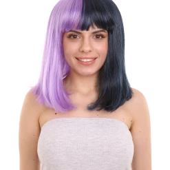 HPO Womens Two-tone Medium Bob Wig | Multiple Color Collection | Premium Breathable Capless Cap Women's Wigs 149 HPO Womens Two-tone Medium Bob Wig | Multiple Color Collection | Premium Breathable Capless Cap Women's Wigs