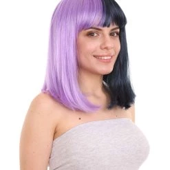 HPO Womens Two-tone Medium Bob Wig | Multiple Color Collection | Premium Breathable Capless Cap Women's Wigs 154 HPO Womens Two-tone Medium Bob Wig | Multiple Color Collection | Premium Breathable Capless Cap Women's Wigs