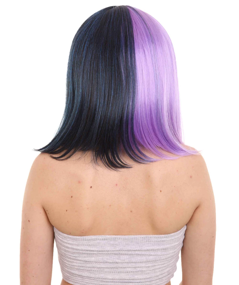 HPO Womens Two-tone Medium Bob Wig | Multiple Color Collection | Premium Breathable Capless Cap Women's Wigs 65 HPO Womens Two-tone Medium Bob Wig | Multiple Color Collection | Premium Breathable Capless Cap Women's Wigs