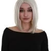 BC Natural Silk Bob | Women's Blonde Color Straight Shoulder Length Trendy Natural Silk Bob Wig