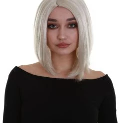 BC Natural Silk Bob | Women's Blonde Color Straight Shoulder Length Trendy Natural Silk Bob Wig