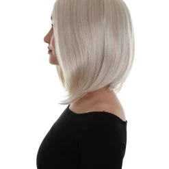 BC Natural Silk Bob | Women's Blonde Color Straight Shoulder Length Trendy Natural Silk Bob Wig
