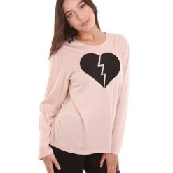 HPO Adult Women's My Heart Is Broken Nude Long Sleeve Costume | Cosplay Costume Collections