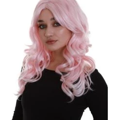 BC Iconic Tori | Women's Pink Color Wavy Long Length Trendy Iconic Tori Wig
