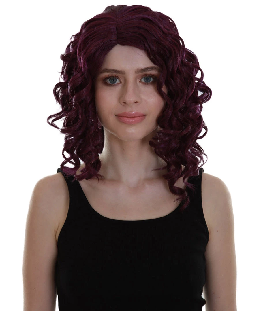 BC Enchanted Skye | Women's Purple Color Curly Shoulder Length Trendy Enchanted Skye Wig 1 BC Enchanted Skye | Women's Purple Color Curly Shoulder Length Trendy Enchanted Skye Wig