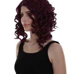 BC Enchanted Skye | Women's Purple Color Curly Shoulder Length Trendy Enchanted Skye Wig 11 BC Enchanted Skye | Women's Purple Color Curly Shoulder Length Trendy Enchanted Skye Wig