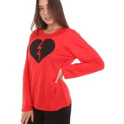 HPO Adult Women's My Heart Is Broken Nude Long Sleeve Costume | Cosplay Costume Collections