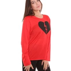 HPO Adult Women's My Heart Is Broken Nude Long Sleeve Costume | Cosplay Costume Collections