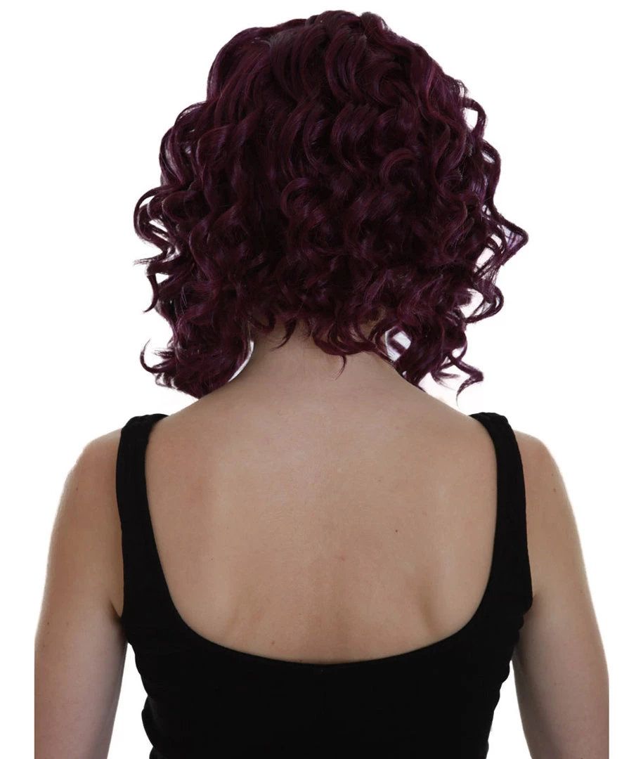 BC Enchanted Skye | Women's Purple Color Curly Shoulder Length Trendy Enchanted Skye Wig 4 BC Enchanted Skye | Women's Purple Color Curly Shoulder Length Trendy Enchanted Skye Wig