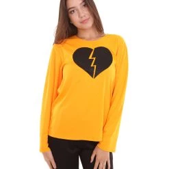 HPO Adult Women's My Heart Is Broken Nude Long Sleeve Costume | Cosplay Costume Collections